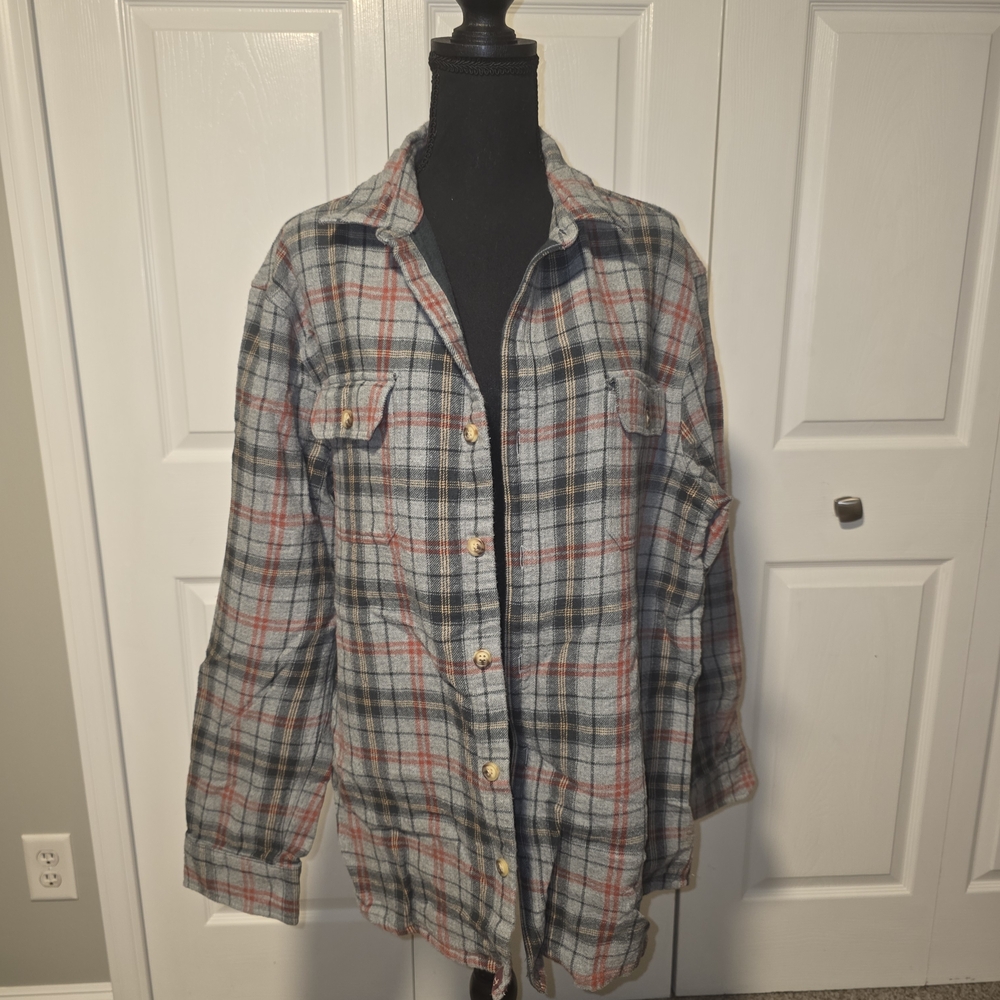Plaid Long Sleeve Shirt